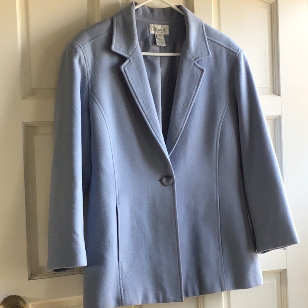 Baby Blue Wool Blazer P16